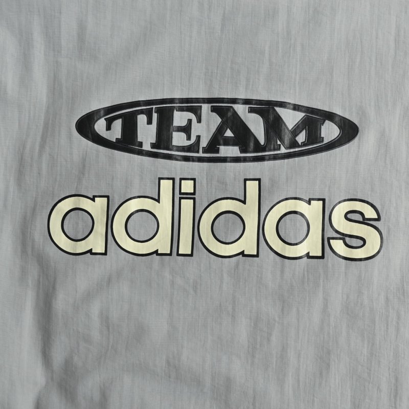 Adidas Black & White Striped Track Jacket with Crest view
