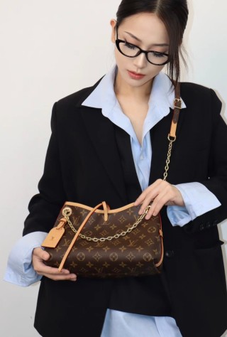 Louis Vuitton Carryall BB Monogram Canvas Shoulder Bag