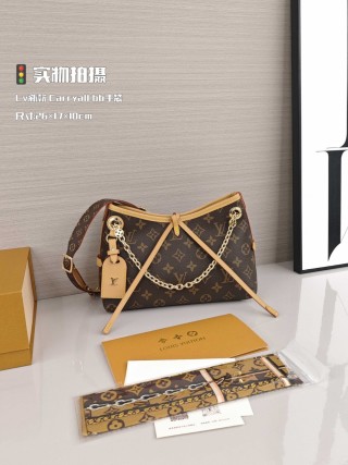 Louis Vuitton Carryall BB Monogram Canvas Shoulder Bag view 2