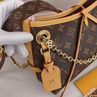 Louis Vuitton Carryall BB Monogram Canvas Shoulder Bag view 6