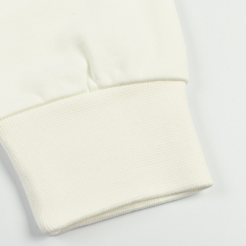 Louis Vuitton Cream Logo Embroidered Hoodie view