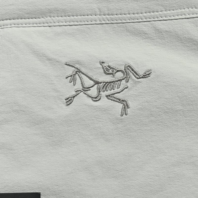 Arcteryx Lightweight Zip Jacket Stone Grey view