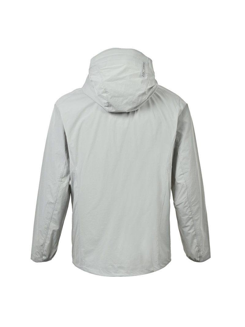 Arcteryx Lightweight Zip Jacket Stone Grey view