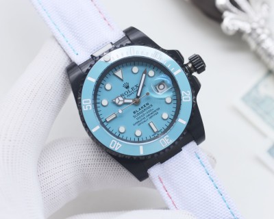 Rolex Submariner Blaken Tiffany Blue 40mm Automatic Watch