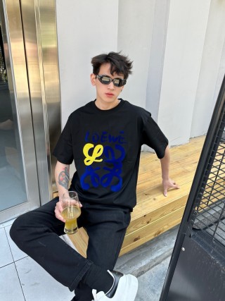 Loewe Anagram Logo Black T-Shirt view 6