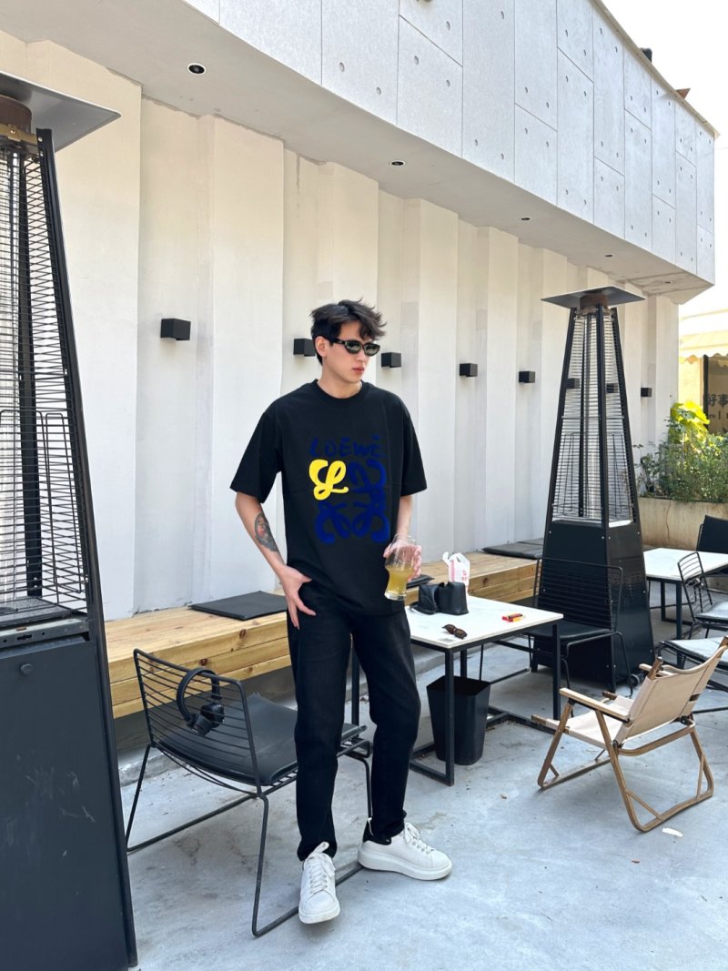 Loewe Anagram Logo Black T-Shirt view