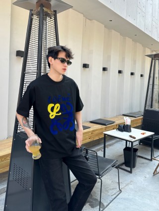 Loewe Anagram Logo Black T-Shirt view 8