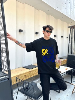 Loewe Anagram Logo Black T-Shirt view 9