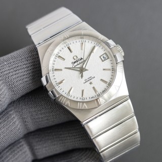 Omega Constellation 39mm Silver Dial Men's Watch view 5