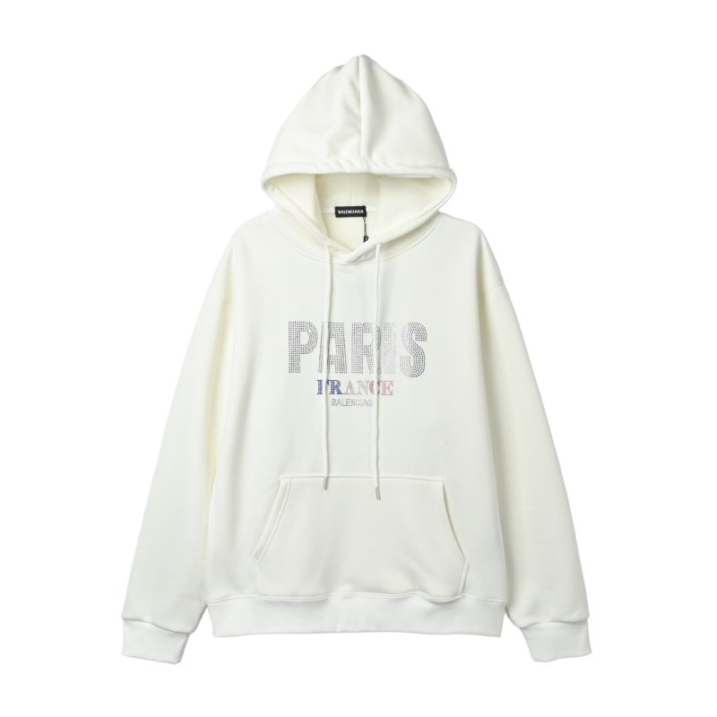 Paris Graphic Cream Hoodie view