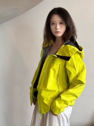 Kailas MX Windbreaker Jacket Neon Yellow view 7