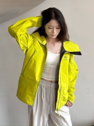 Kailas MX Windbreaker Jacket Neon Yellow view 8