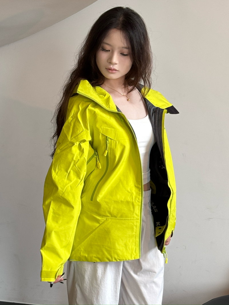 Kailas MX Windbreaker Jacket Neon Yellow view