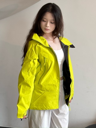 Kailas MX Windbreaker Jacket Neon Yellow view 9