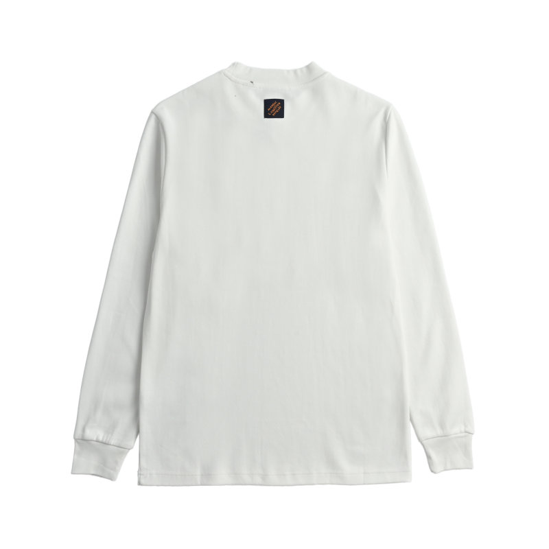 Louis Vuitton Embroidered Logo Long Sleeve Tee - White view