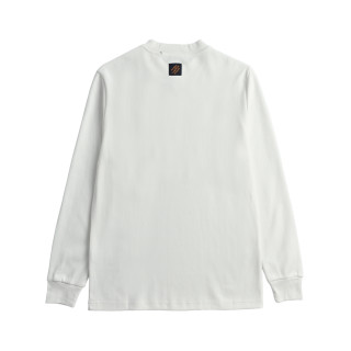 Louis Vuitton Embroidered Logo Long Sleeve Tee - White view 4