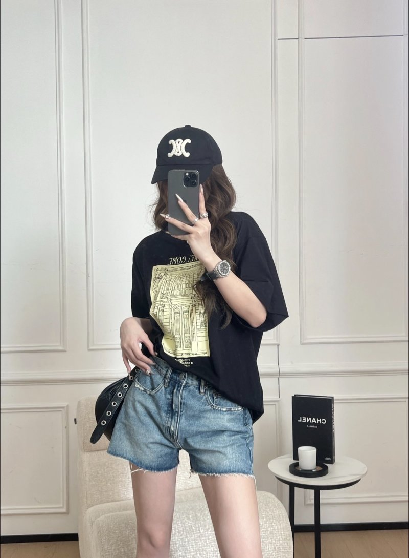 Black Welcome Map Graphic T-Shirt view