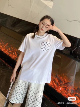 Louis Vuitton Monogram White Shorts view 6