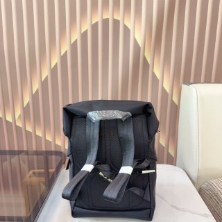 Prada Re-Nylon Black Backpack 43x28cm view 4