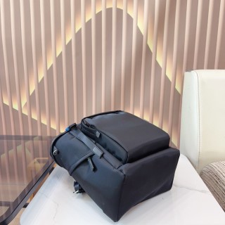 Prada Re-Nylon Black Backpack 43x28cm view 5