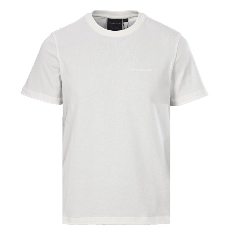 Canada Goose White Crew Neck T-Shirt view