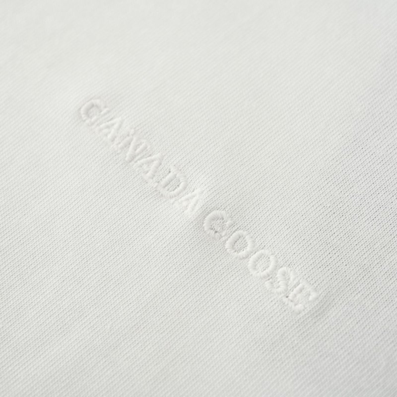 Canada Goose White Crew Neck T-Shirt view