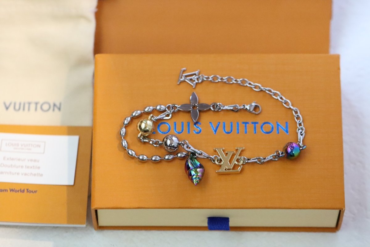 Louis Vuitton LV Shell & Monogram Charm Bracelet view