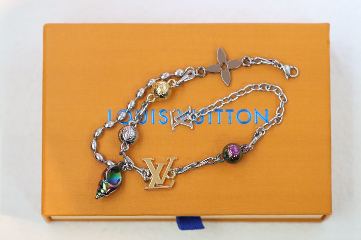Louis Vuitton LV Shell & Monogram Charm Bracelet view