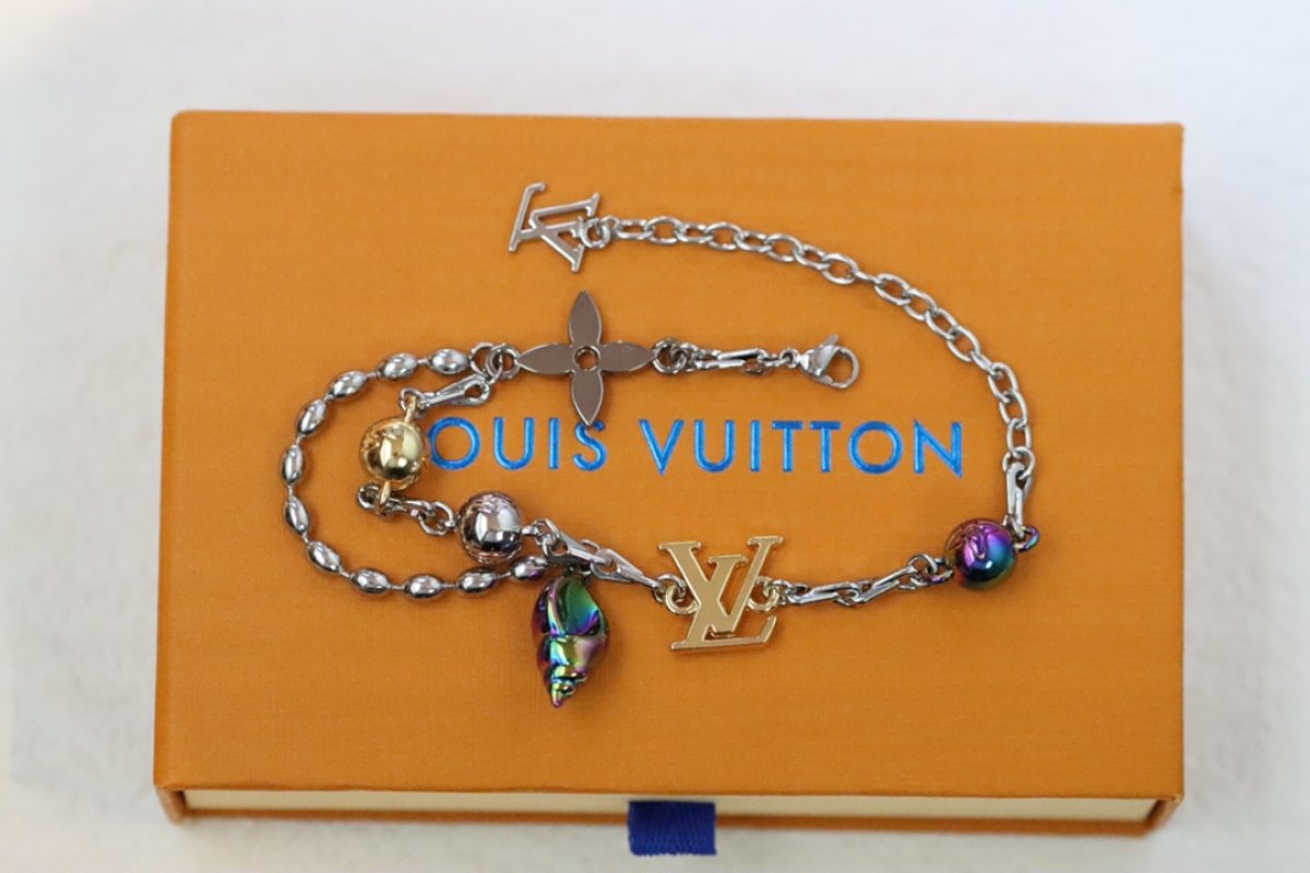 Louis Vuitton LV Shell & Monogram Charm Bracelet view