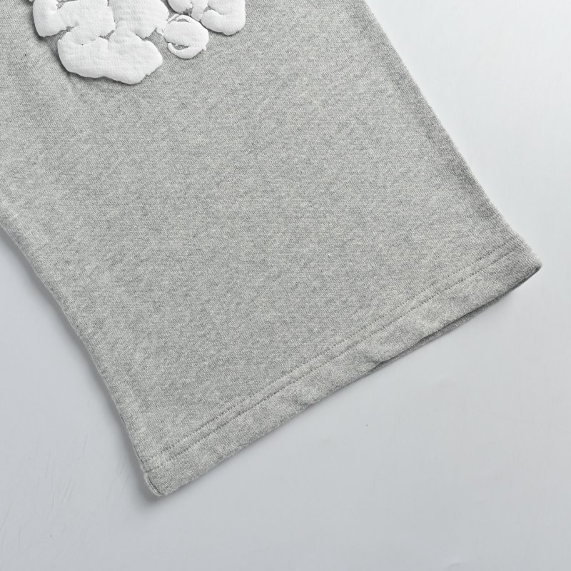 Oversized Floral Print Baggy Pants - Sage Green view