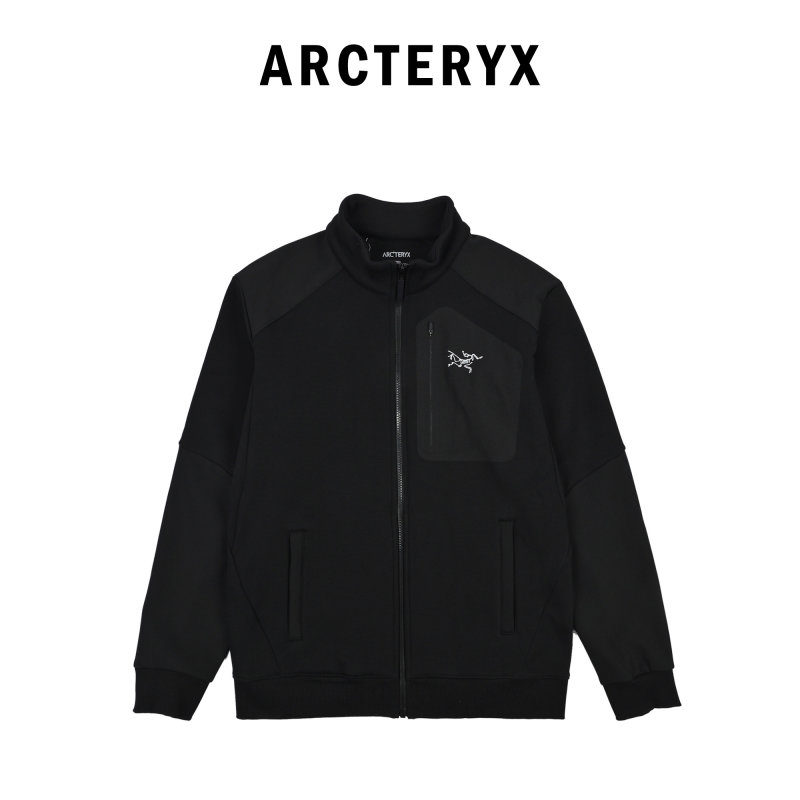 Arc'teryx Black Technical Zip Jacket view