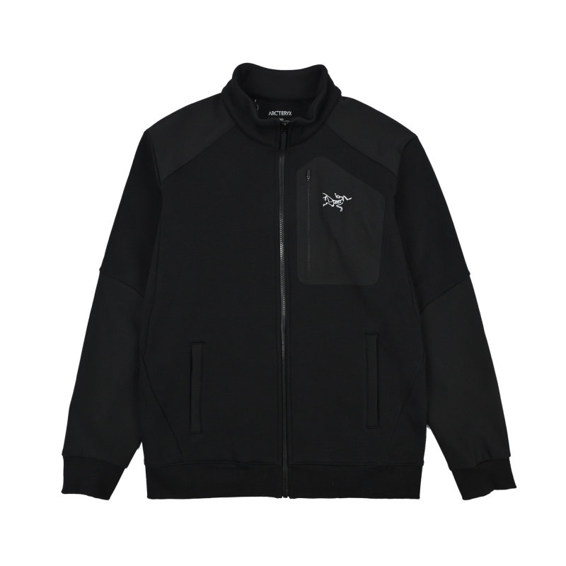 Arc'teryx Black Technical Zip Jacket view