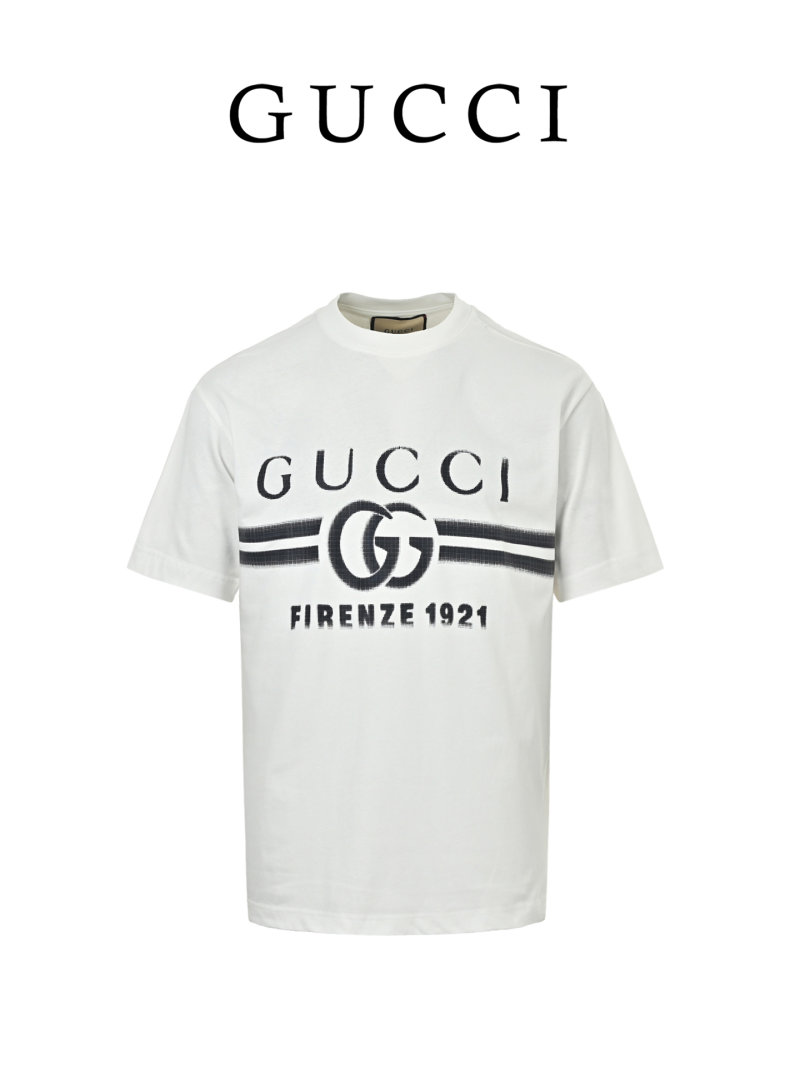 Gucci Firenze 1921 Logo T-Shirt White view