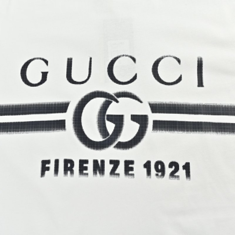 Gucci Firenze 1921 Logo T-Shirt White view
