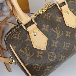 Louis Vuitton Speedy 20 Monogram Canvas Shoulder Bag view 4