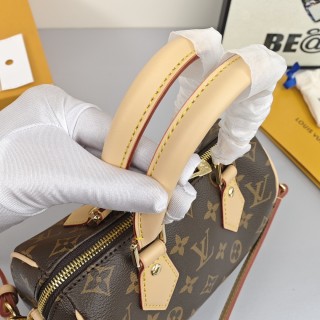 Louis Vuitton Speedy 20 Monogram Canvas Shoulder Bag view 5