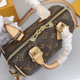Louis Vuitton Speedy 20 Monogram Canvas Shoulder Bag view 6
