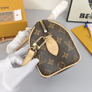 Louis Vuitton Speedy 20 Monogram Canvas Shoulder Bag view 8