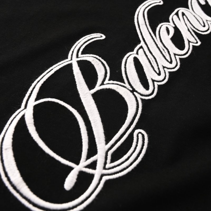 Burberry Black Vertical Logo T-Shirt view