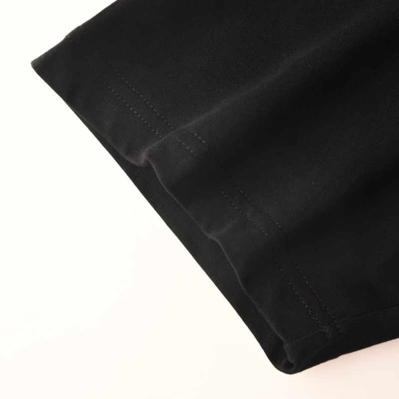 Burberry Black Vertical Logo T-Shirt view