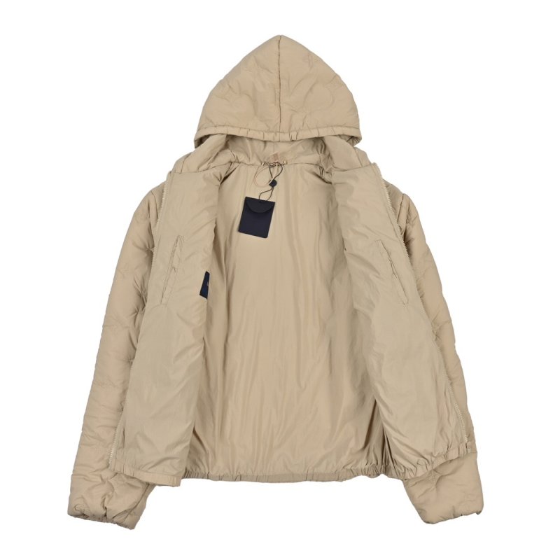 Louis Vuitton Quilted Puffer Jacket Beige view