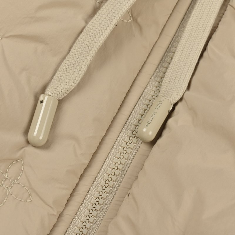 Louis Vuitton Quilted Puffer Jacket Beige view