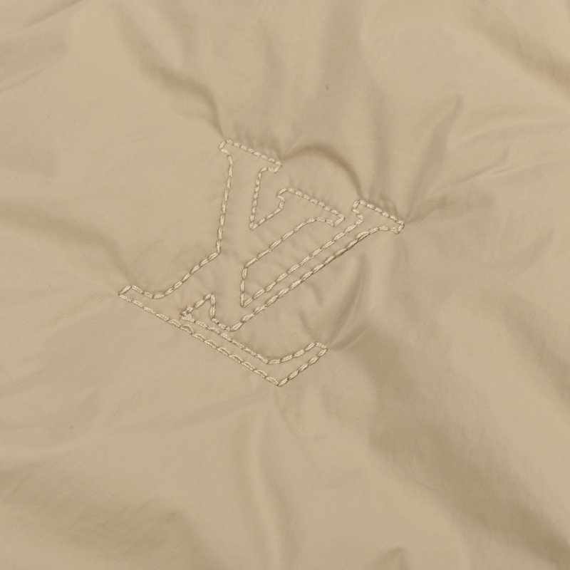 Louis Vuitton Quilted Puffer Jacket Beige view
