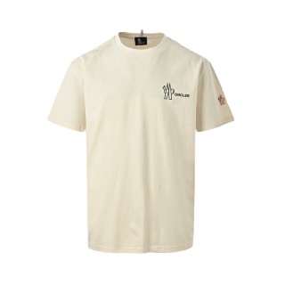 Moncler Logo T-Shirt Cream view 6