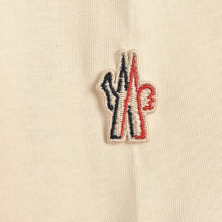 Moncler Logo T-Shirt Cream view 10