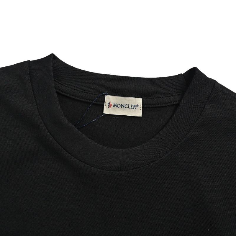 Moncler Black Logo T-Shirt view