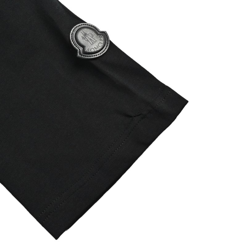 Moncler Black Logo T-Shirt view