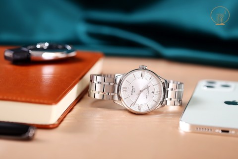 Tissot PRX Automatic Silver Dial Stainless Steel Watch 42mm view 7