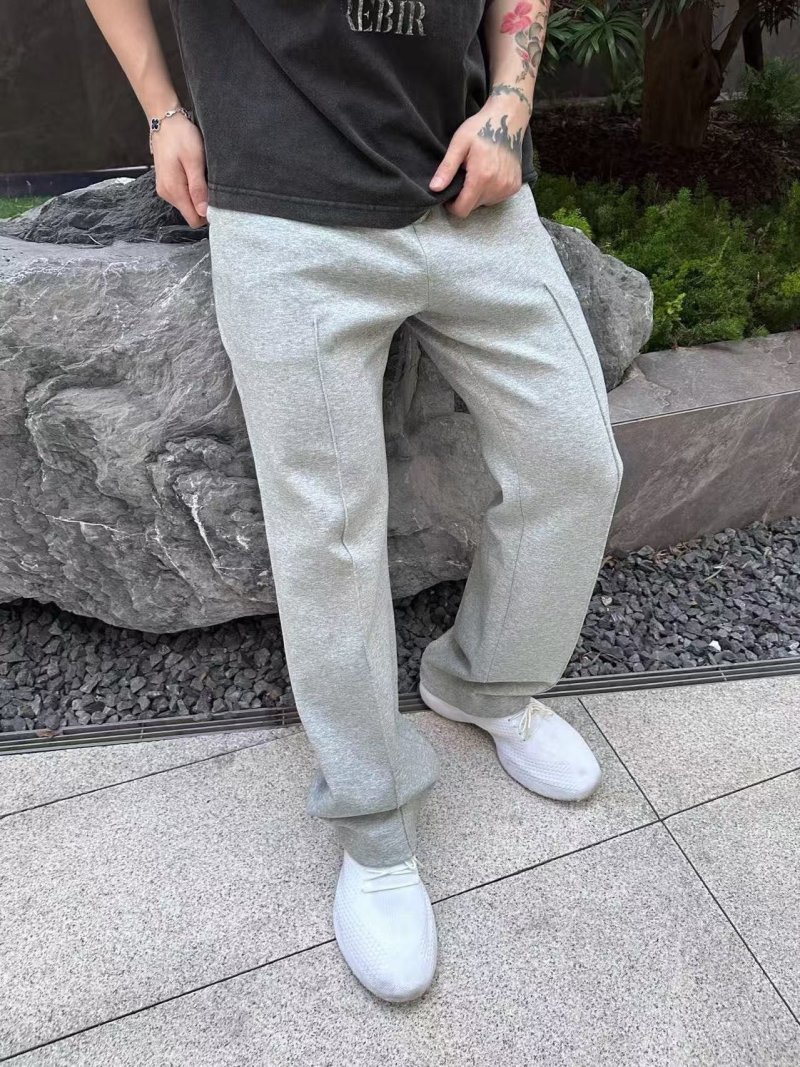 Essentials Fear of God Oatmeal Fleece Sweatpants view