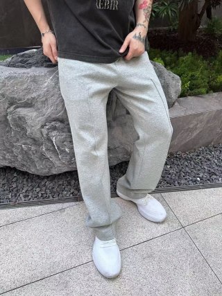 Essentials Fear of God Oatmeal Fleece Sweatpants view 2